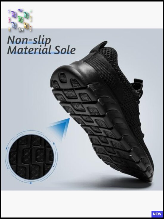Lightweight Running Sneakers Slip On Breathable Tennis Gym Athletic Shoes main image 5